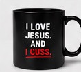 Church Sh*t Color Accent Ceramic Mug